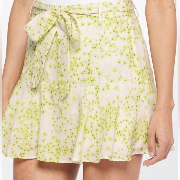 Women’s All Saints AllSaints Green Frida Amanzi Skirt Size 6 NWOT - Picture 6 of 16